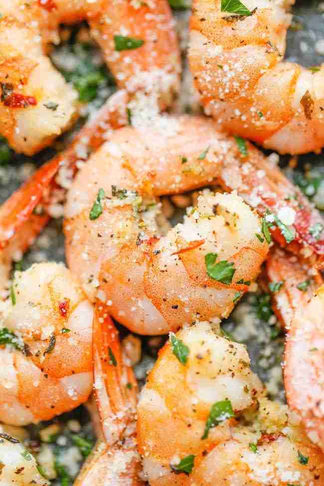 Garlic Parmesan Roasted Shrimp – Damn Delicious
