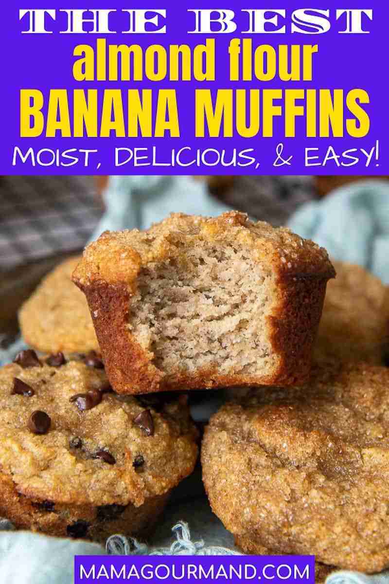 Almond Flour Banana Muffins
