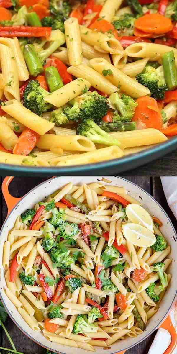 Penne Pasta Primavera