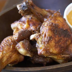 Pimentón Chicken with Piquillo Pepper Sauce