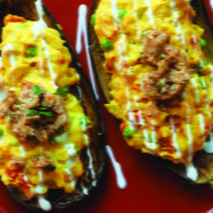 Indian Stuffed Eggplant
