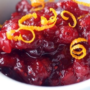The Secret Ingredient (Cranberry): Cranberry Chutney with Orange and Crystallized Ginger Recipe