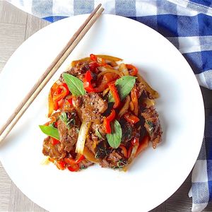 Thai Basil Beef Stir Fry