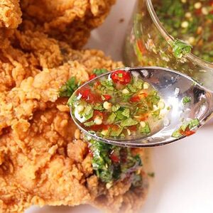 Thai-style Chili, Lime, and Cilantro Dipping Sauce Recipe