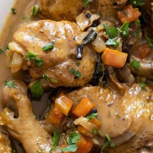 Coq Au Vin Blanc