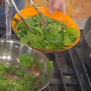 Glazed Spinach Salad