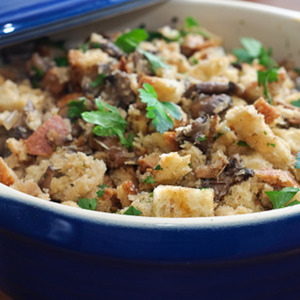 Seriously Meatless: Wild Mushroom Stuffing Recipe