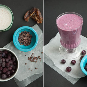 From the Blender: Purple Superfoods Smoothie Recipe
