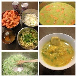 Spicy Thai Chicken and Sweet Potato Stew