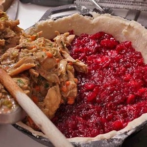 Turkey and Cranberry Pie Recipe