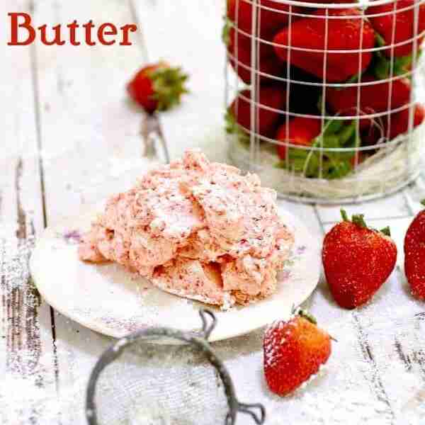Homemade Strawberry Butter