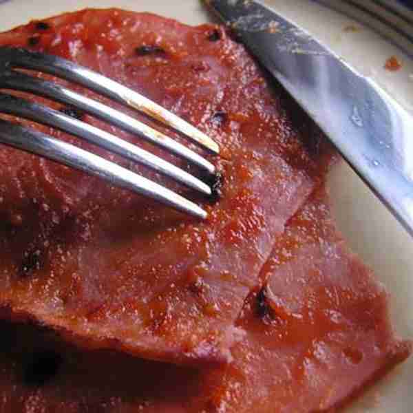 Dinner Tonight: Broiled Ham Steaks