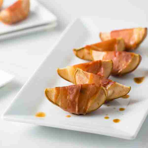 Roasted Pears with Prosciutto