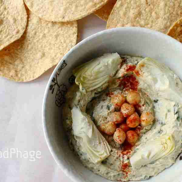 LEMON SPINACH HUMMUS