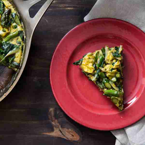 Spring Ramp and Asparagus Frittata Recipe