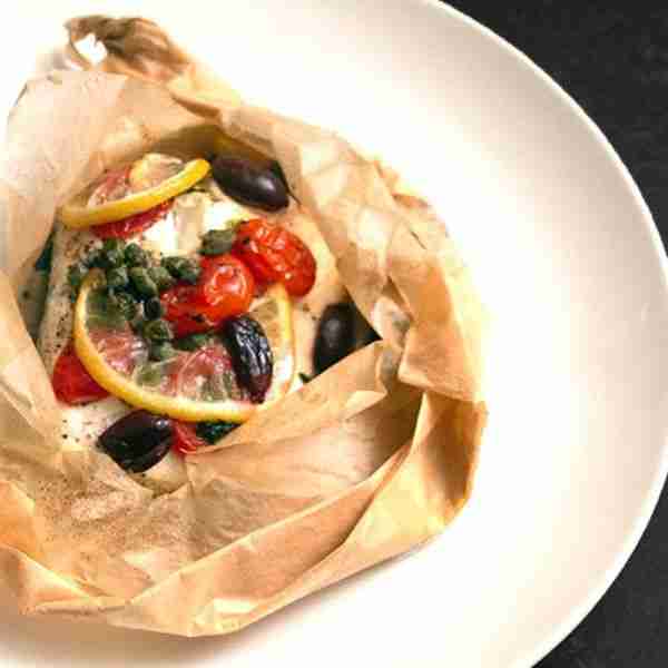 Mediterranean Fish En Papillote