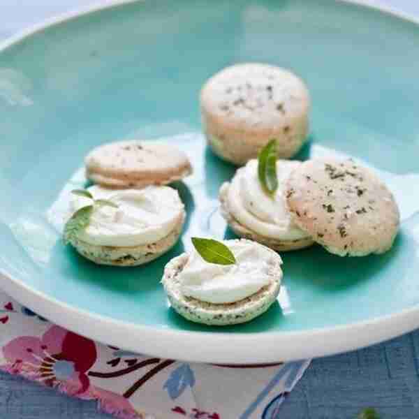 Lemon Verbena Macarons