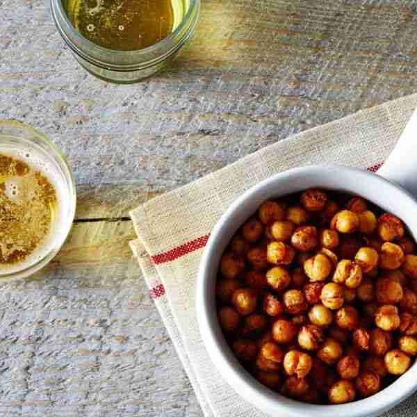 Toasty Roasted Chickpeas, Cajun Style