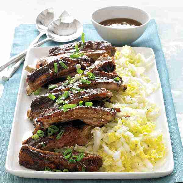 Chinese Spareribs with Napa Cabbage