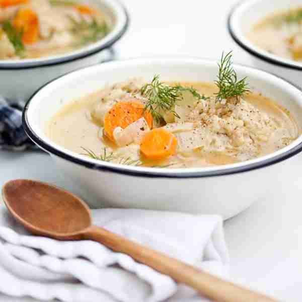 Recipe: Vegetarian Matzo Ball Soup