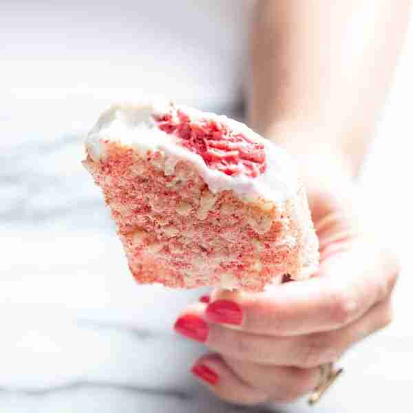 Homemade Strawberry Shortcake Ice Cream Bars Recipe