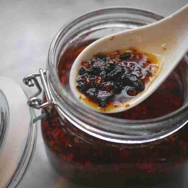 Sichuan Chili Oil (Black Bean Chili Oil)