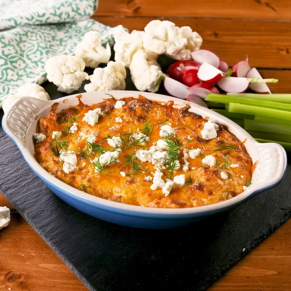 Keto Buffalo Chicken Dip