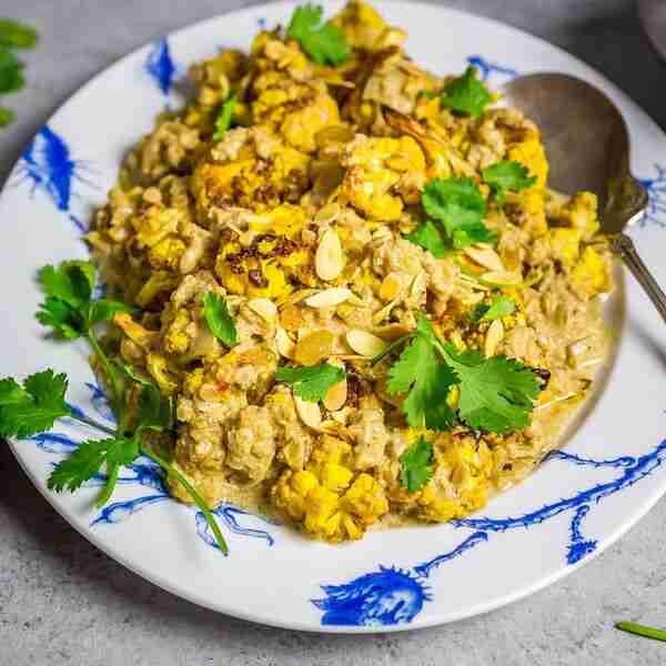 Creamy Almond Mughlai Cauliflower Recipe