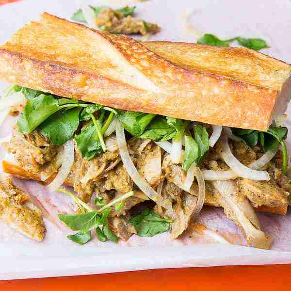 Salvadoran Turkey Sandwich (Panes con Pavo)