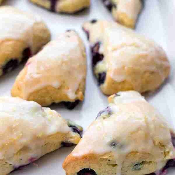 Lemon Blueberry Scones