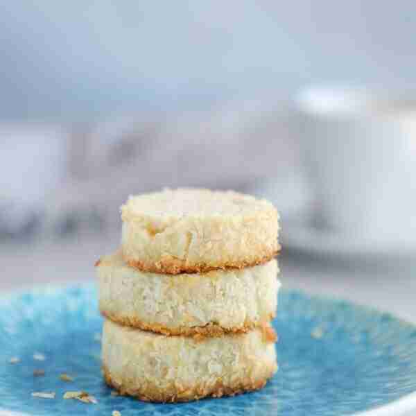 Keto Coconut Shortbread Cookies – Low Carb