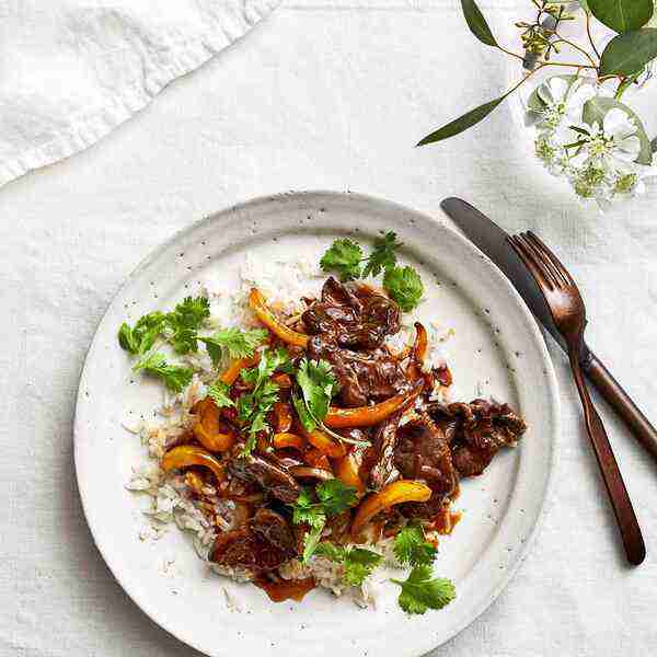 Cumin-Lamb Stir Fry