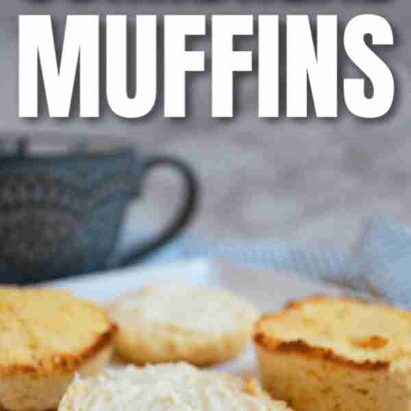 Keto + Low Carb Cornbread Muffins