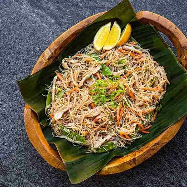 Pancit Bihon (Filipino Rice Noodles)