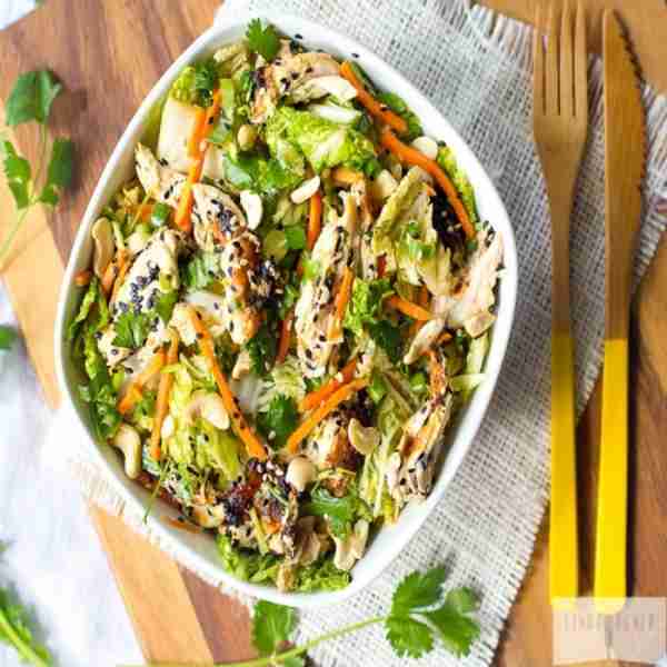 Paleo Carrots Chinese Chicken Salad