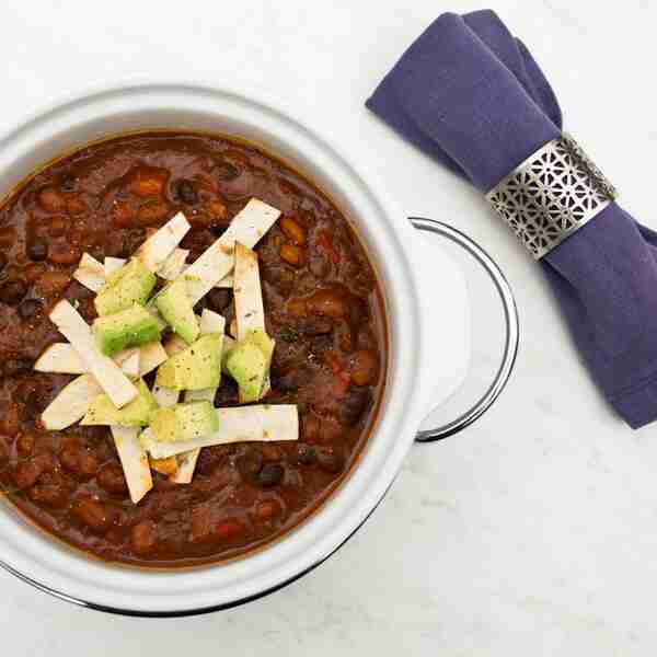 15 Minute Vegan Chili