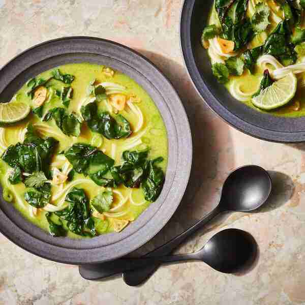 Restorative Ginger-and-Turmeric Noodle Soup