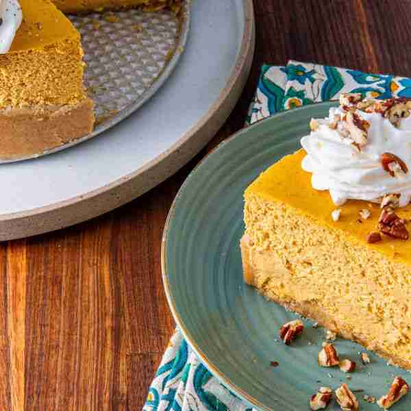 Keto Pumpkin Cheesecake