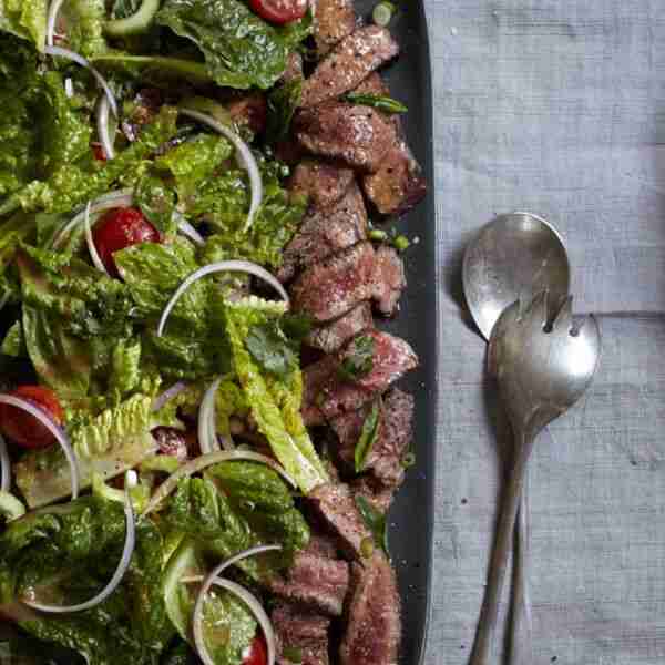 Flatiron Steak Salad with Thai Dressing