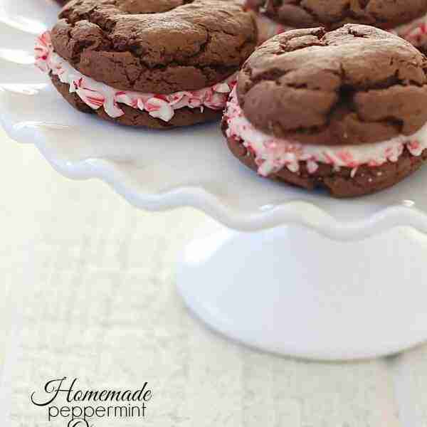 Homemade Peppermint Oreos Recipe