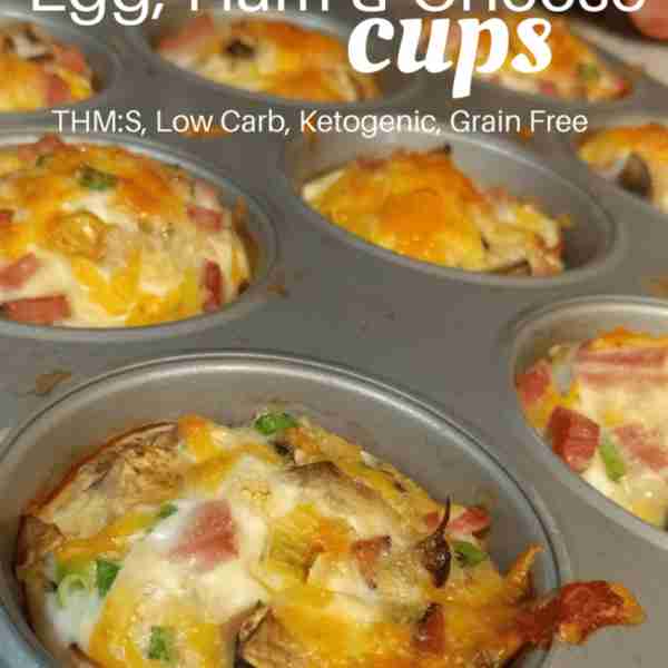 Keto Ham Egg Cups