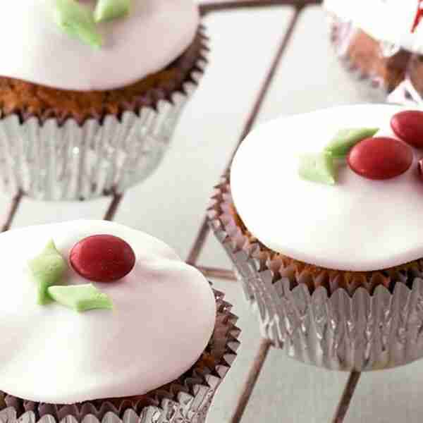 Christmas cupcakes