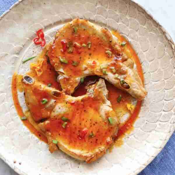 Sweet Chili Keto Pork Chops