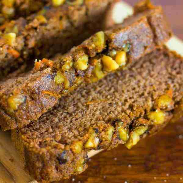 Keto Carrot Cake Coconut Flour Bread