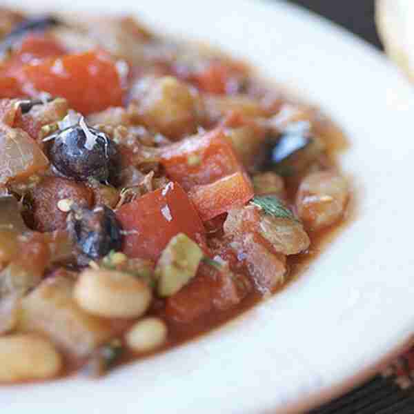 Mediterranean Vegetable Stew with Olives