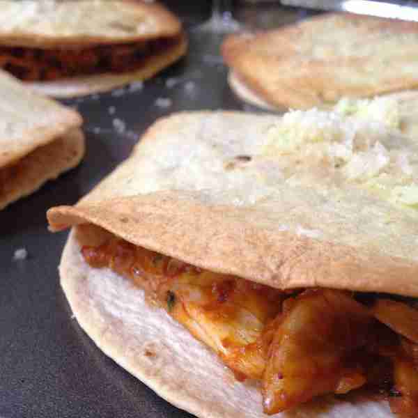 Crispy Crab Quesadillas