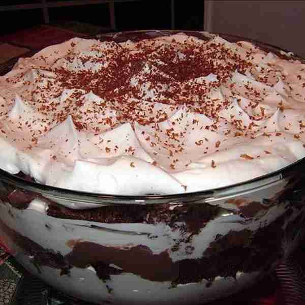 Kahlua Chocolate Trifle