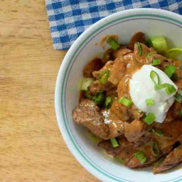 Keto Beef Stroganoff