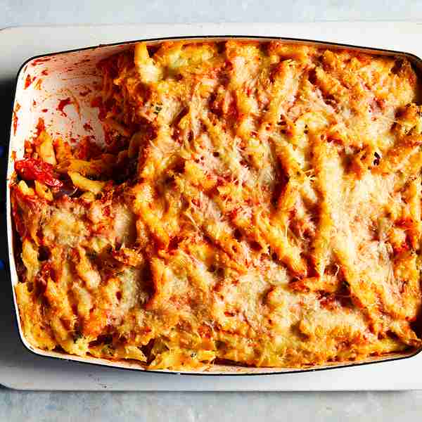 Roasted Vegetable Baked Ziti