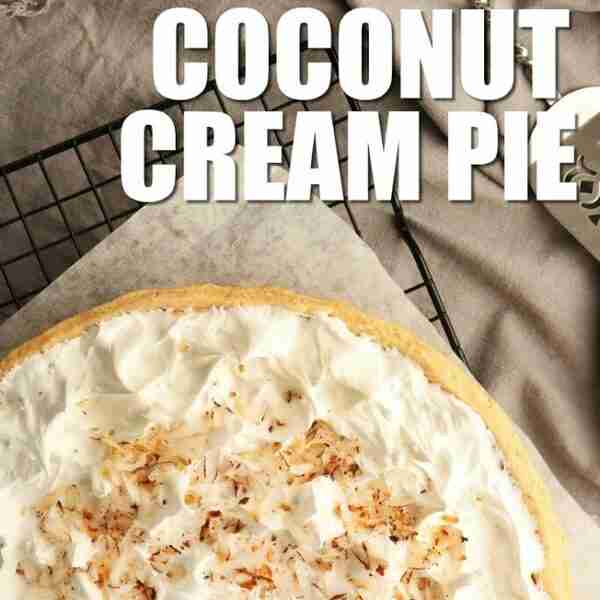 Keto Coconut Cream Pie